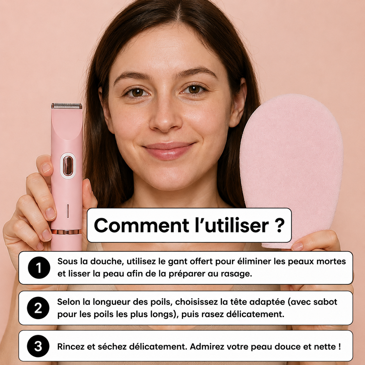 Rasage Net, Zéro Douleur En Un Seul Geste